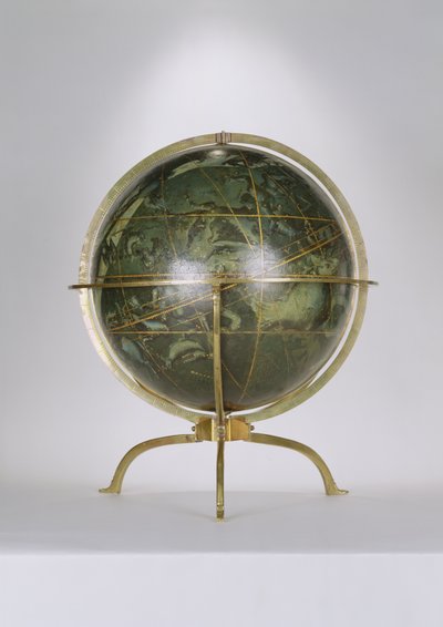 Celestial Globe, one of a pair known as the 